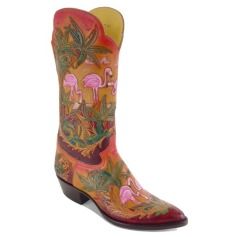 Detail Flamingo Cowboy Boots Nomer 4