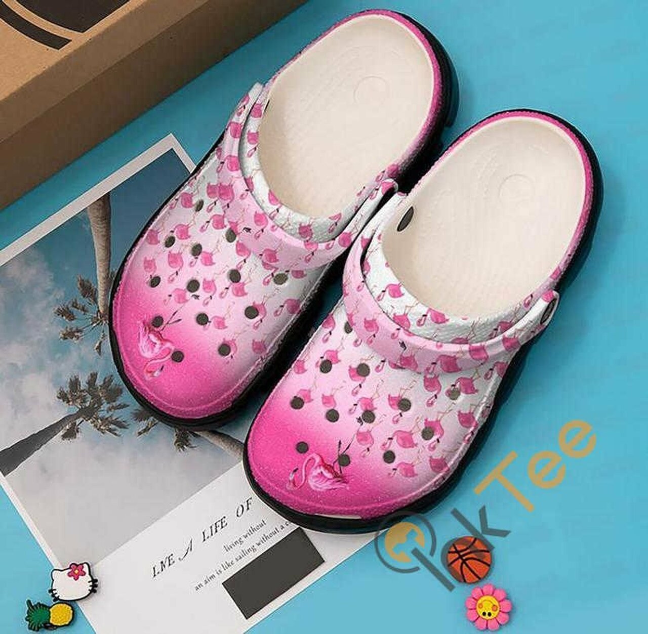 Detail Flamingo Crocs Womens Nomer 16