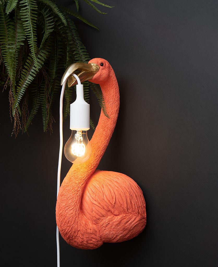 Detail Flamingo Feather Lamp Nomer 22