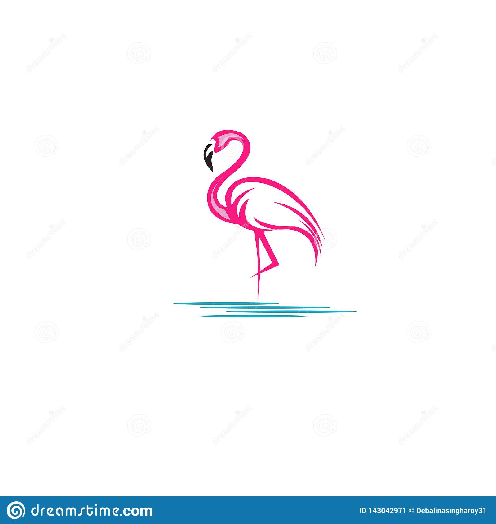 Detail Flamingo Free Vector Nomer 29