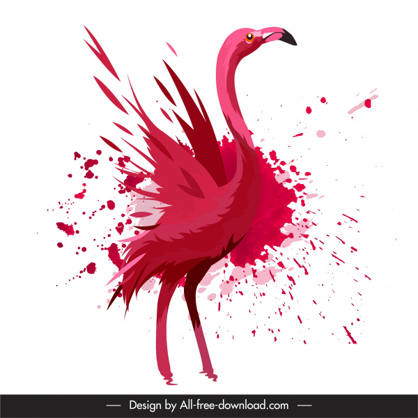 Detail Flamingo Free Vector Nomer 9