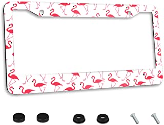 Detail Flamingo License Plate Frame Nomer 12