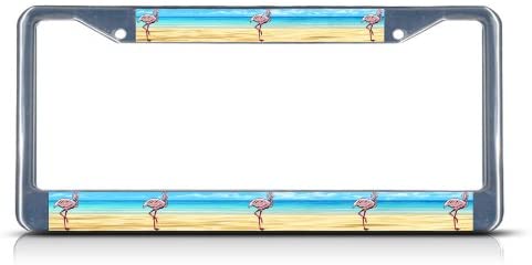 Detail Flamingo License Plate Frame Nomer 19