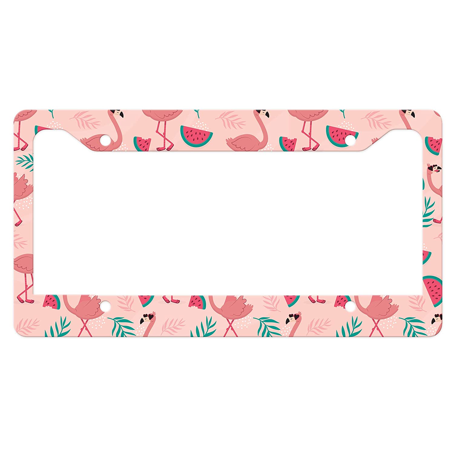 Detail Flamingo License Plate Frame Nomer 3