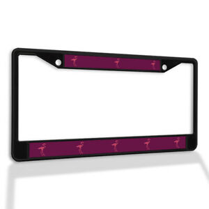 Detail Flamingo License Plate Frame Nomer 43