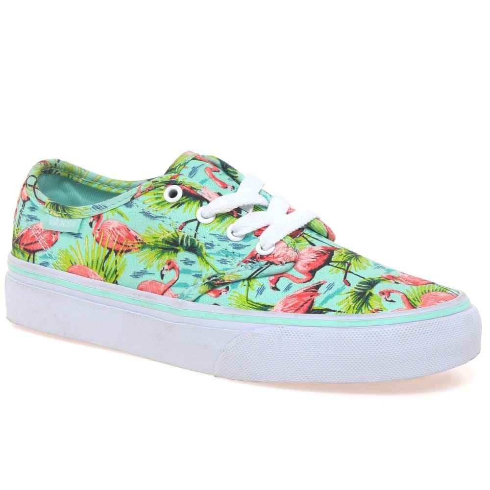 Detail Flamingo Print Vans Nomer 13