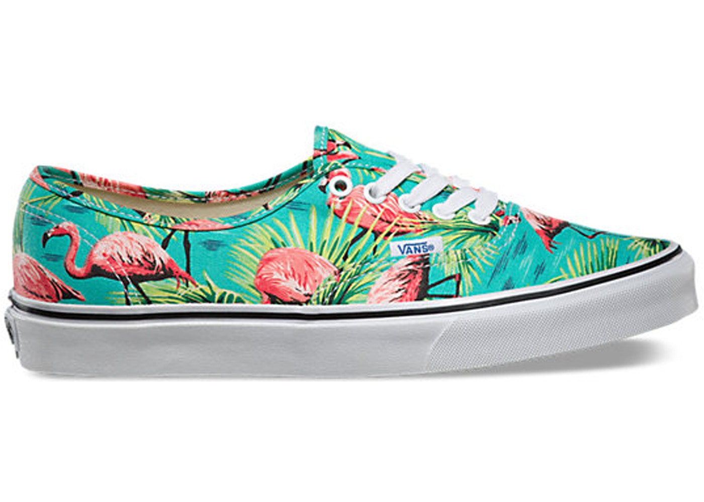 Detail Flamingo Print Vans Nomer 7