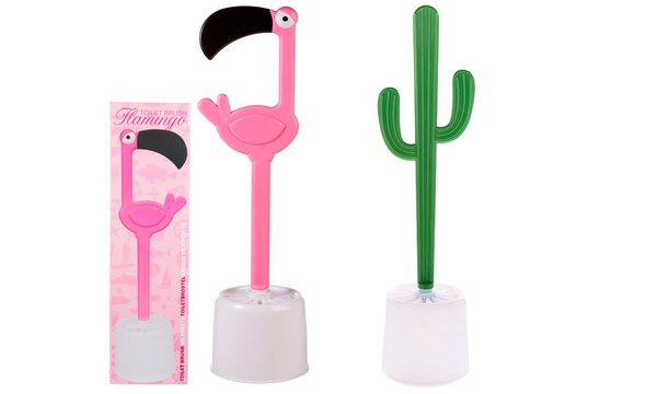 Detail Flamingo Toilet Brush Nomer 27