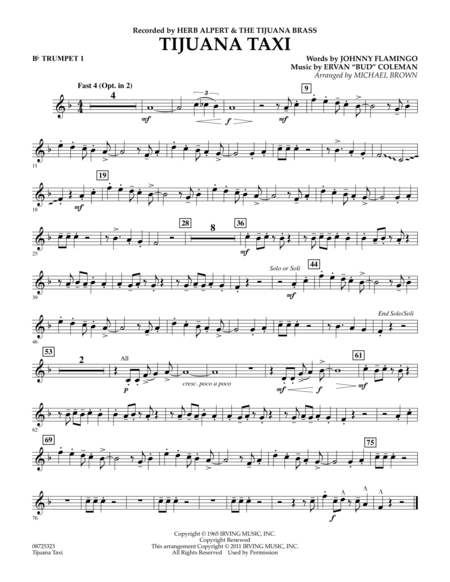 Detail Flamingo Trumpet Sheet Music Nomer 20