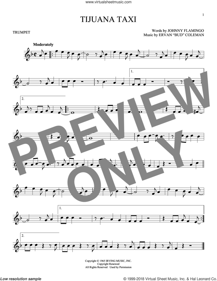 Detail Flamingo Trumpet Sheet Music Nomer 22