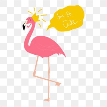 Detail Flamingo With Crown Clipart Nomer 49