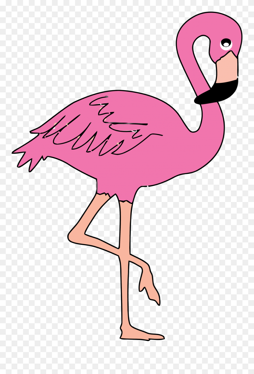 Detail Flamingos Clipart Nomer 14