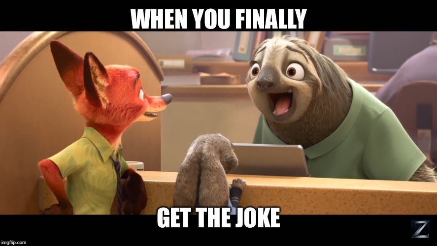 Detail Flash Sloth Meme Nomer 9