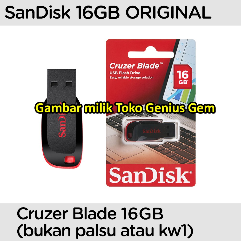 Detail Flashdisk Sandisk Palsu Nomer 35