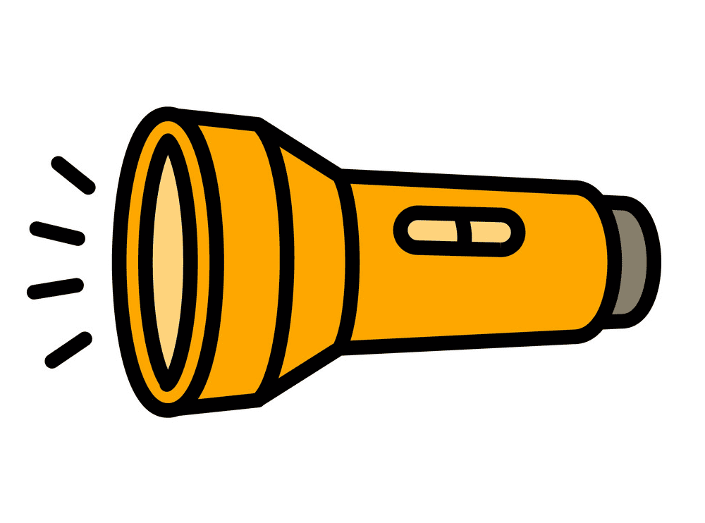 Flashlight Clipart - KibrisPDR