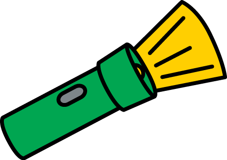Detail Flashlight Clipart Nomer 9