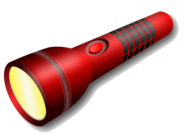 Detail Flashlight Clipart Png Nomer 4