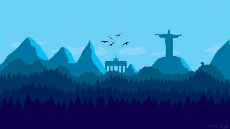 Detail Flat Design Background Hd Nomer 14