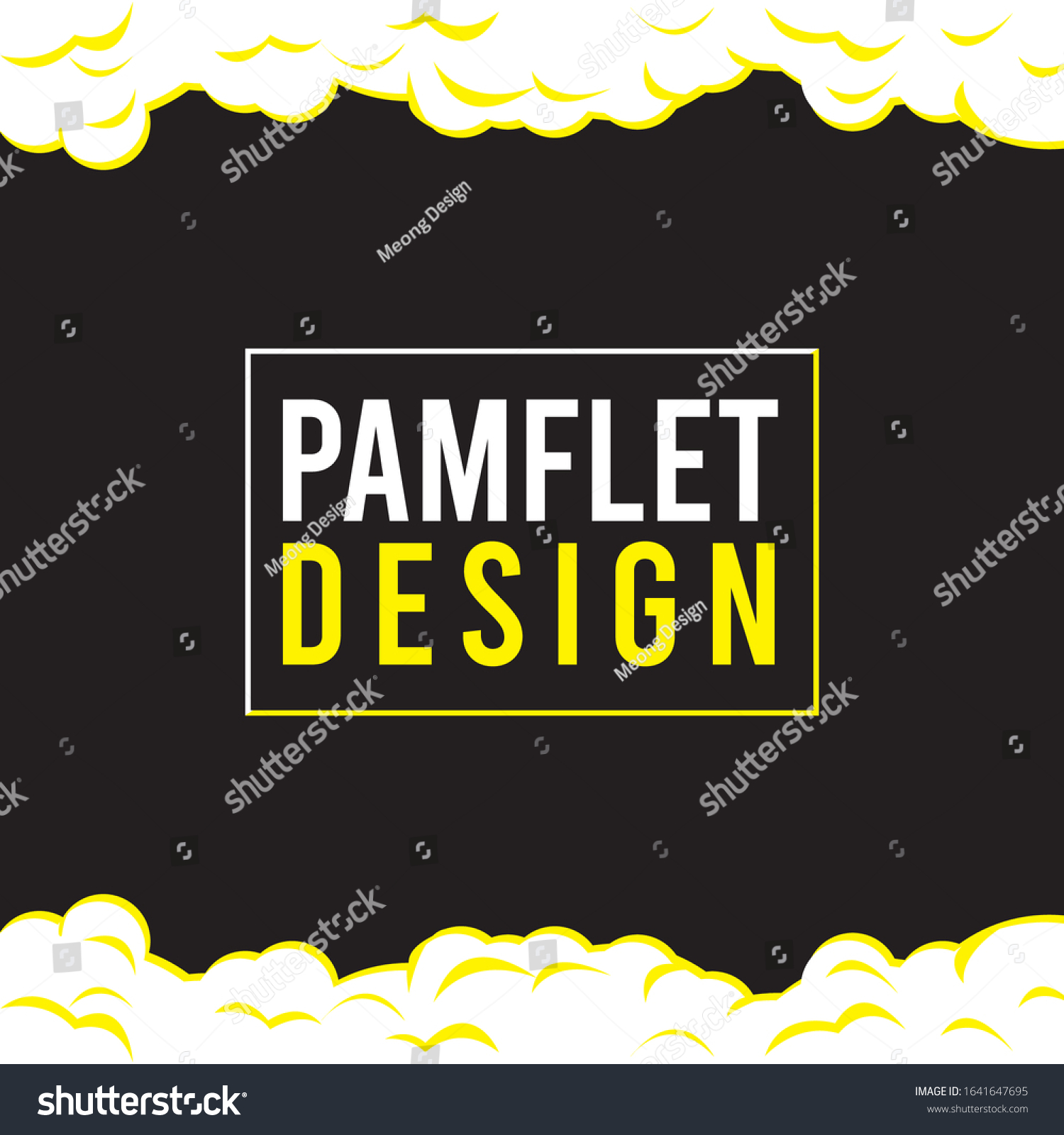 Detail Flat Design Pamflet Nomer 7