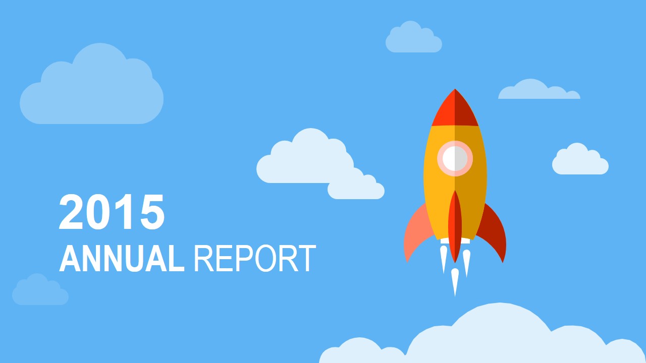 Detail Flat Design Powerpoint Template Free Nomer 25