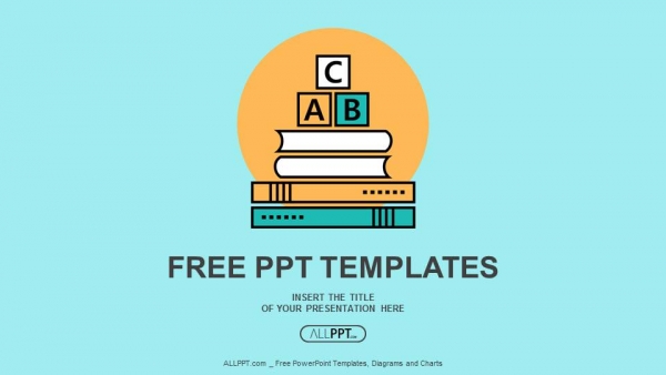 Detail Flat Design Powerpoint Template Free Nomer 46