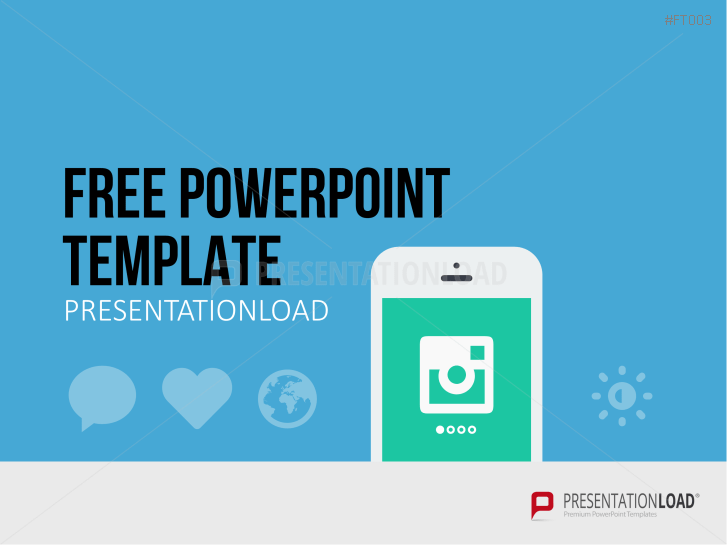 Detail Flat Design Powerpoint Template Free Nomer 51