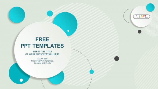 Detail Flat Design Ppt Templates Free Nomer 17