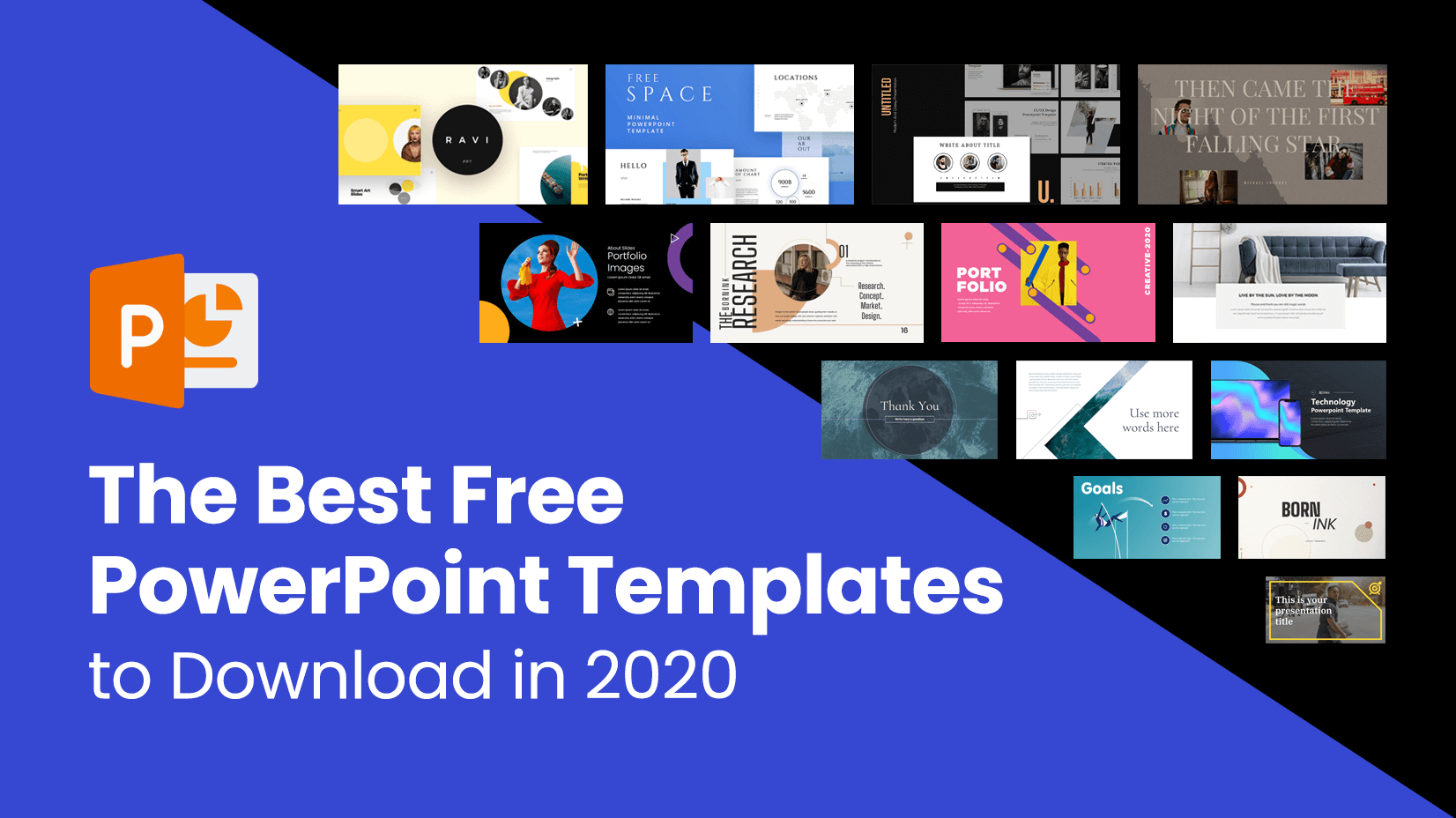 Detail Flat Design Ppt Templates Free Nomer 48