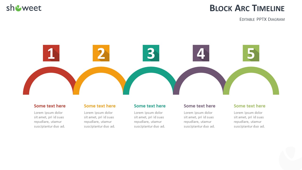 Detail Flat Design Template Powerpoint Nomer 41