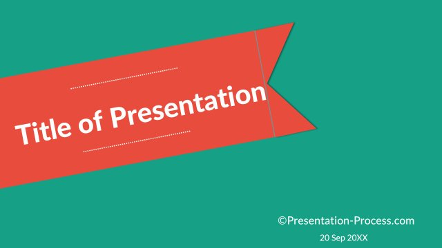 Detail Flat Design Template Powerpoint Nomer 47