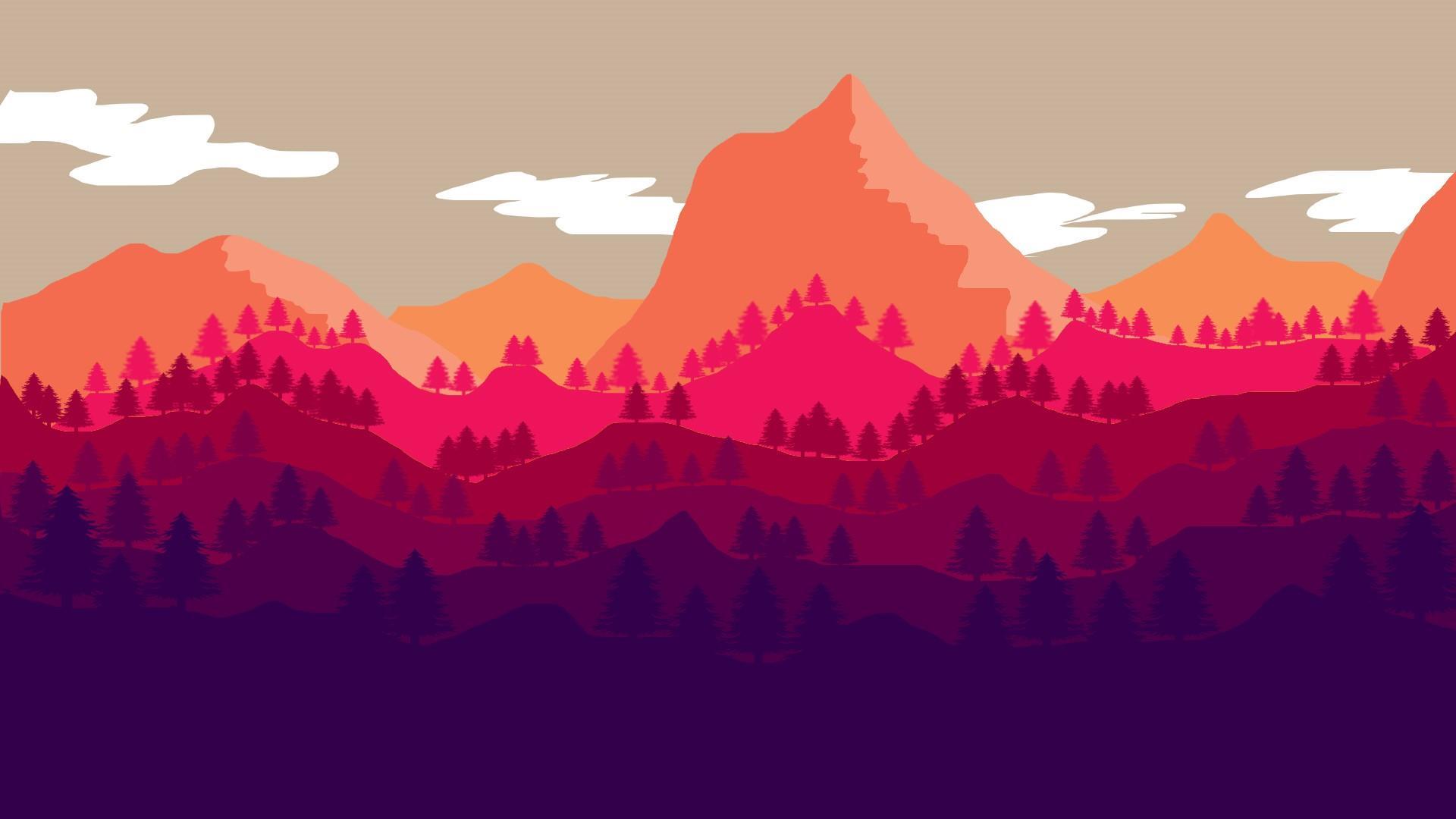 Detail Flat Design Wallpaper Nomer 8