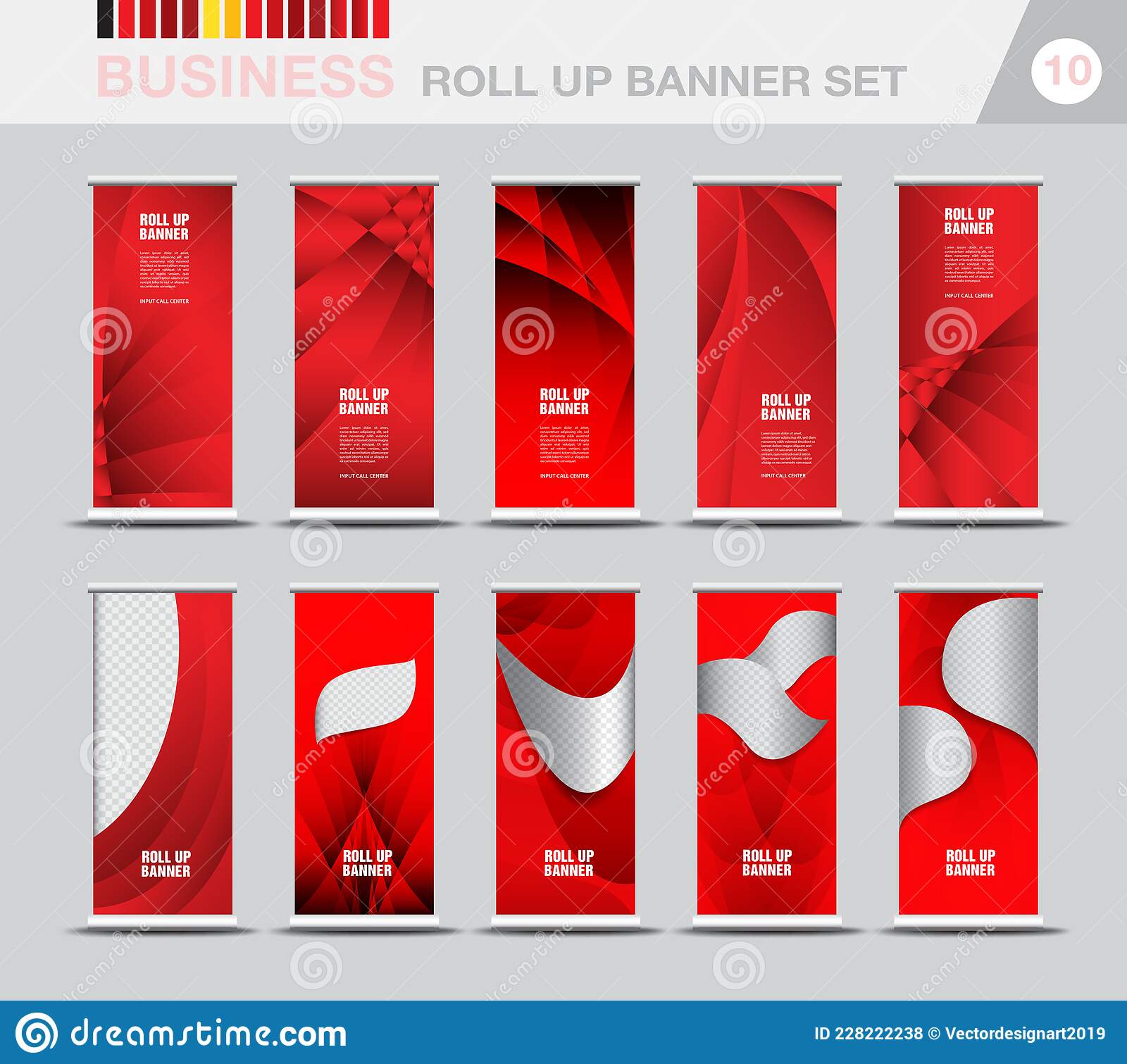 Detail Flat Design X Banner Nomer 20