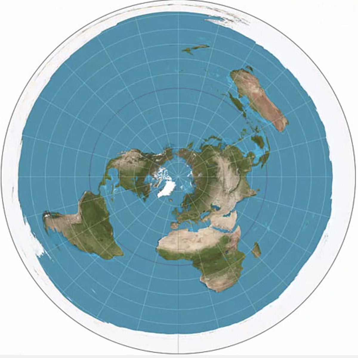 Detail Flat Earth Map Hd Nomer 2