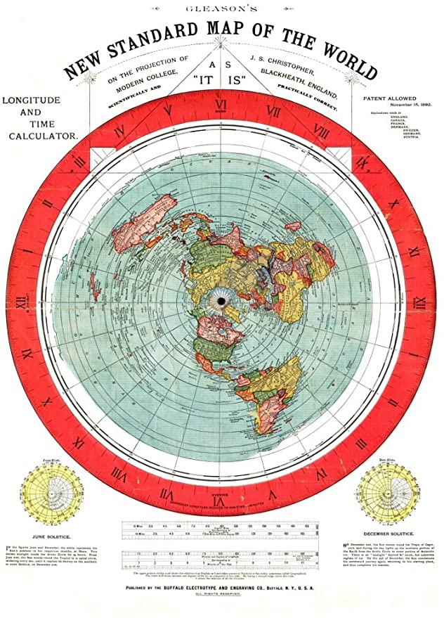 Detail Flat Earth Map Hd Nomer 3