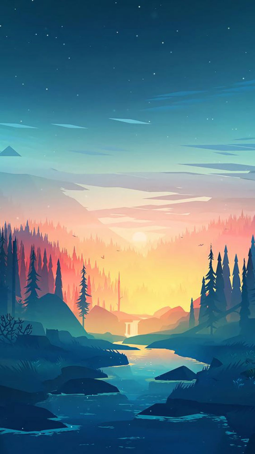 Detail Flat Wallpaper Android Nomer 29