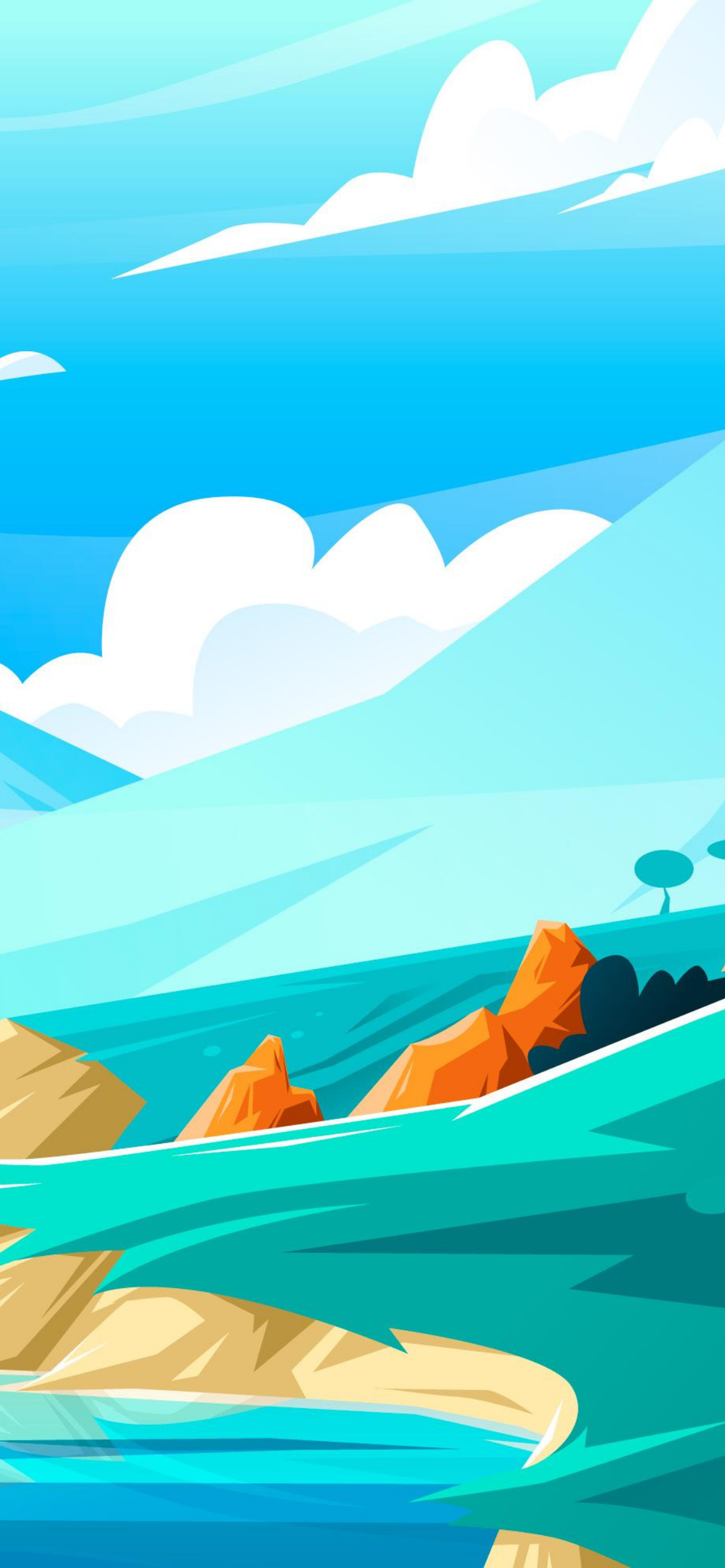 Detail Flat Wallpaper Iphone Nomer 31