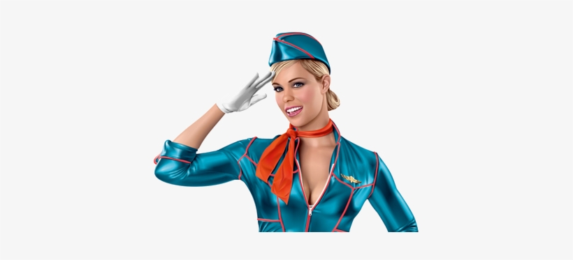 Detail Flight Attendant Png Nomer 29