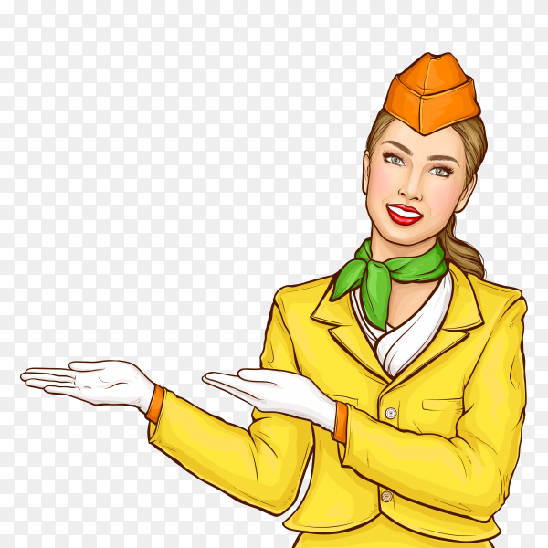 Detail Flight Attendant Png Nomer 44