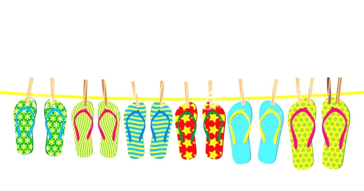 Detail Flip Flop Clip Art Border Nomer 4