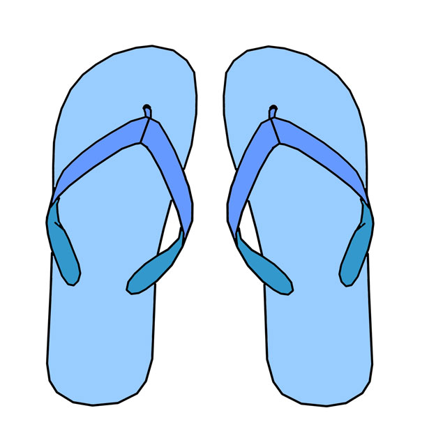 Detail Flip Flop Clip Art Free Nomer 14