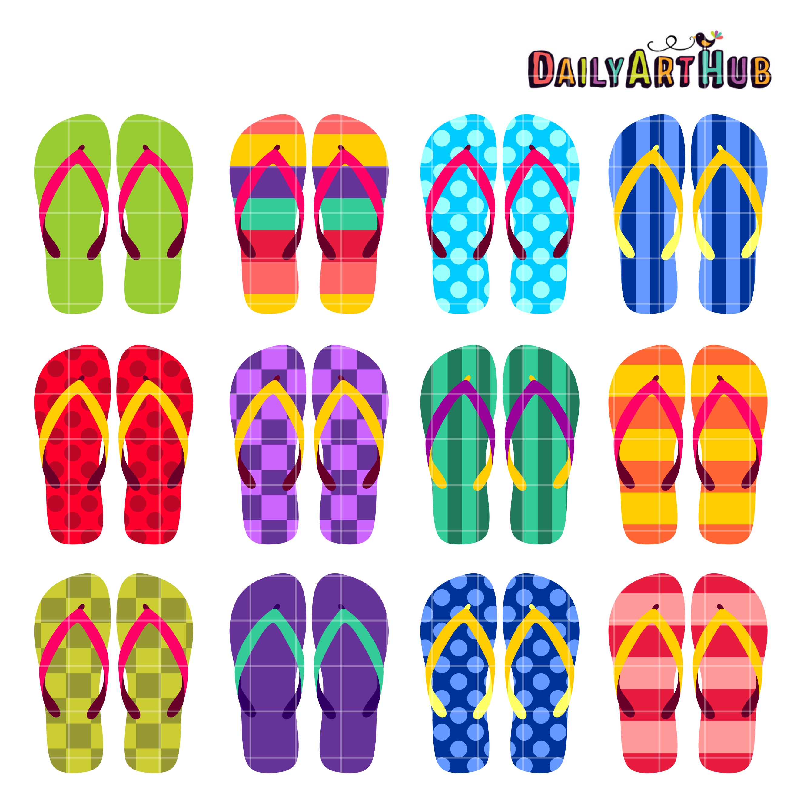 Detail Flip Flop Clip Art Free Nomer 16