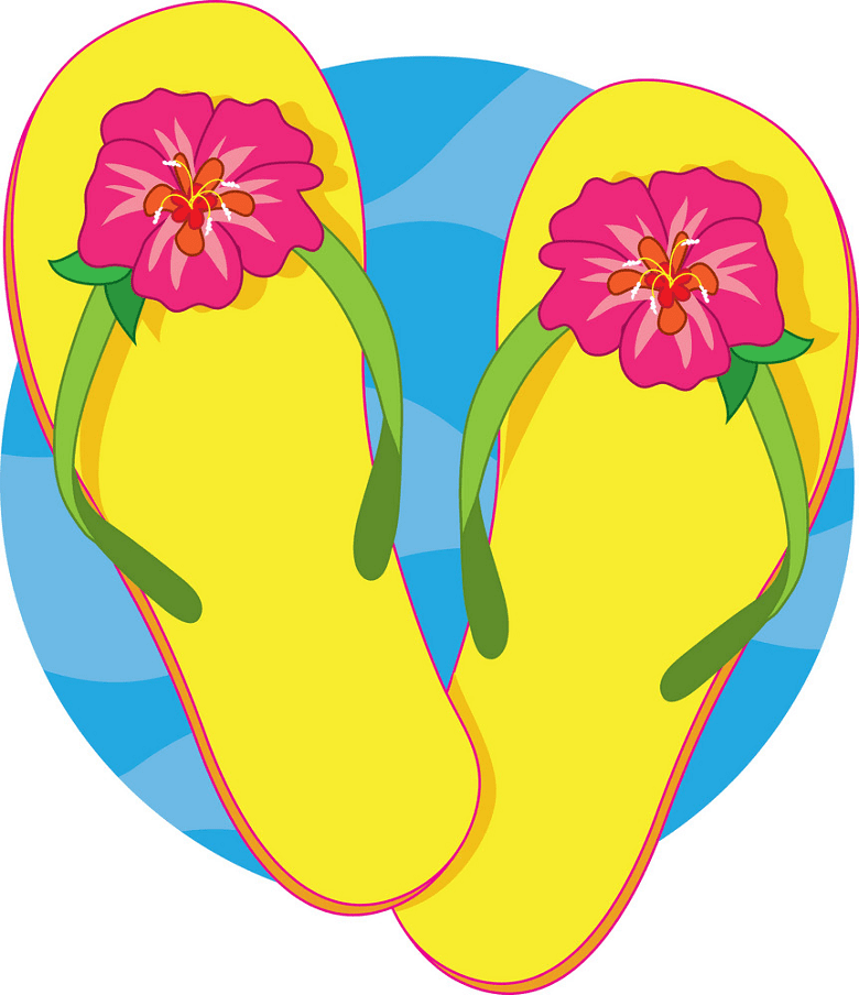 Detail Flip Flop Clip Art Free Nomer 22