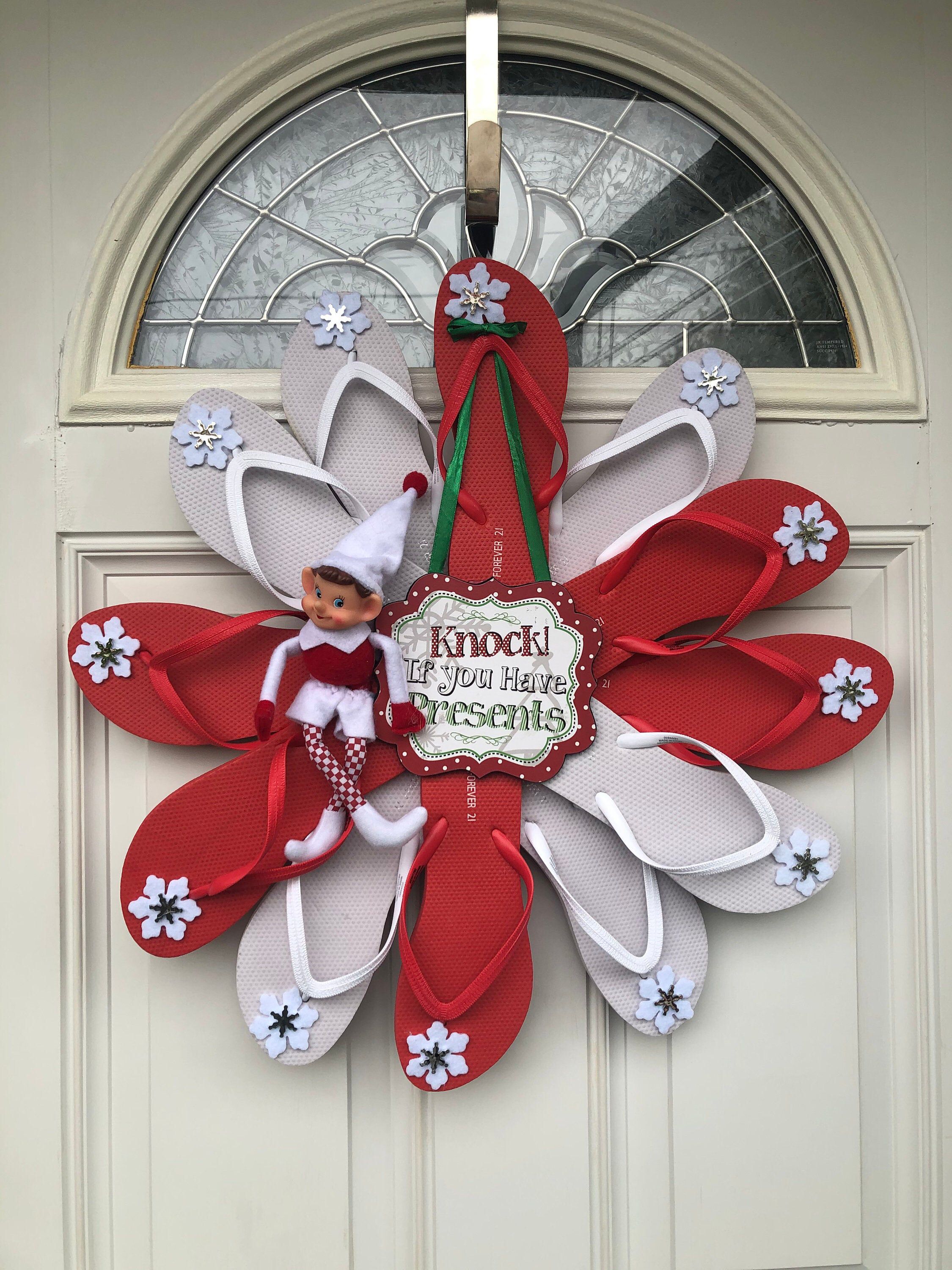Detail Flip Flop Wreath Michaels Nomer 14