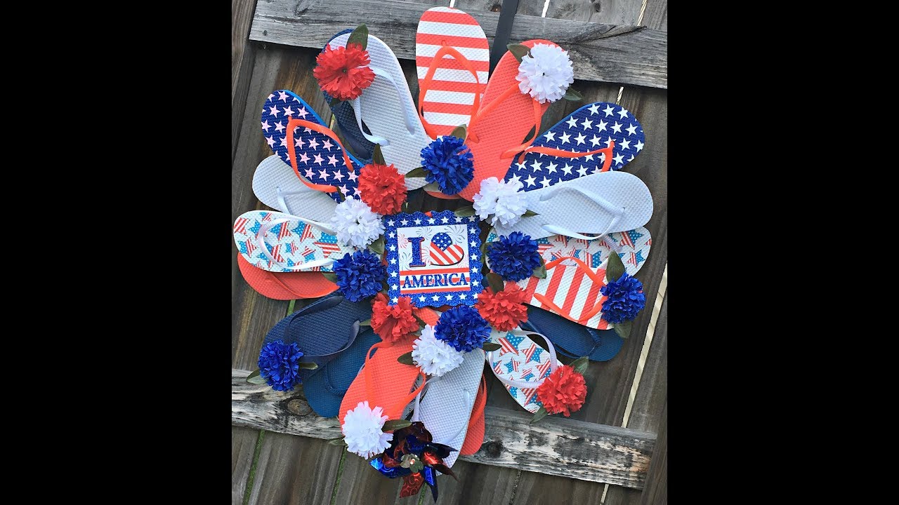 Detail Flip Flop Wreath Michaels Nomer 29