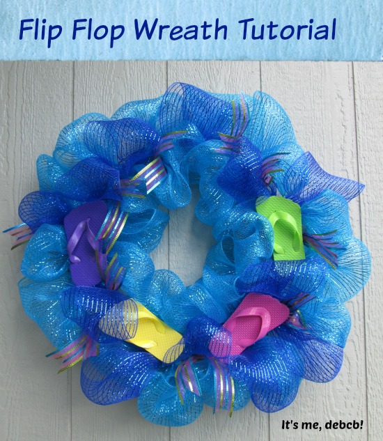 Detail Flip Flop Wreath Michaels Nomer 3