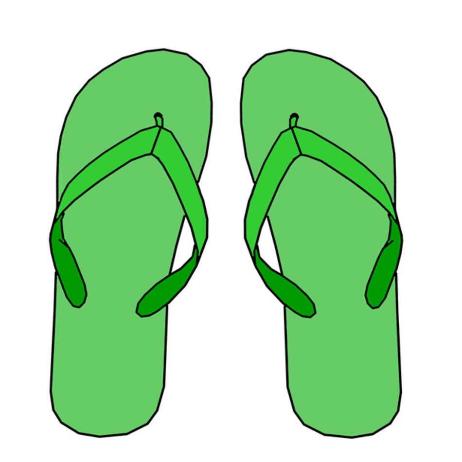 Detail Flip Flops Clipart Nomer 37