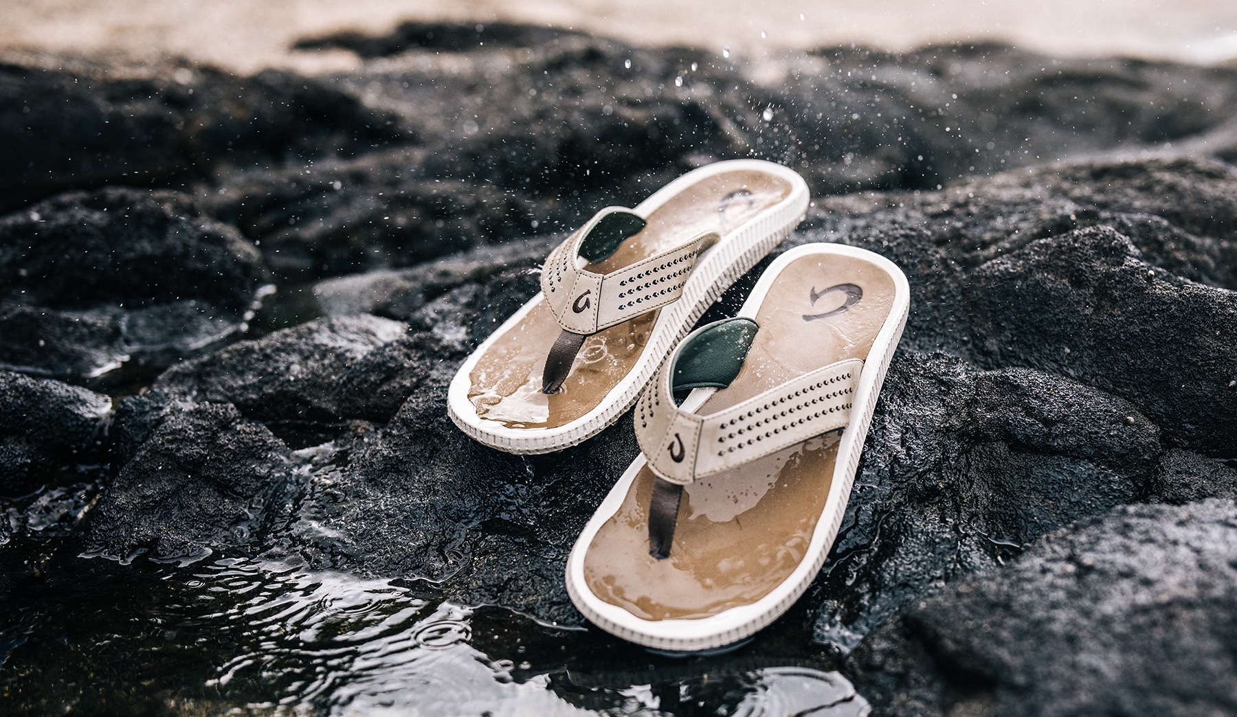 Detail Flip Flops With Fish Hook Logo Nomer 36