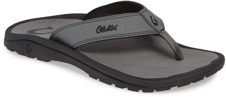 Detail Flip Flops With Fish Hook Logo Nomer 42