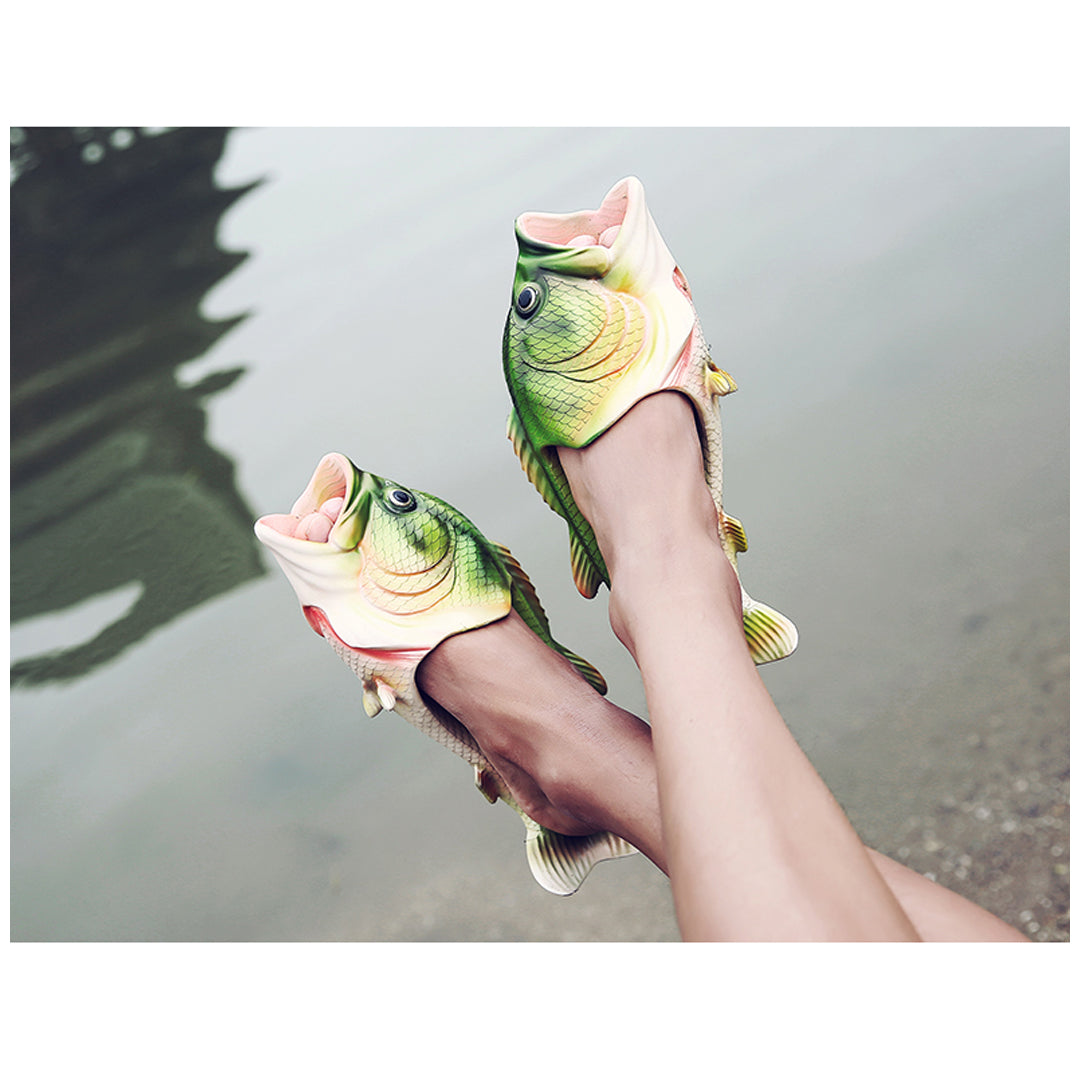 Detail Flip Flops With Fish Hook Logo Nomer 44