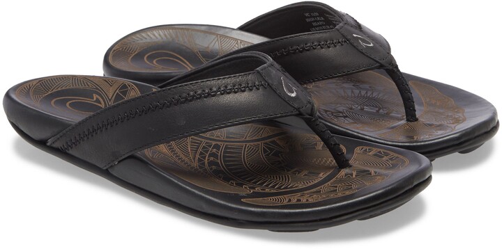 Detail Flip Flops With Fish Hook Logo Nomer 46